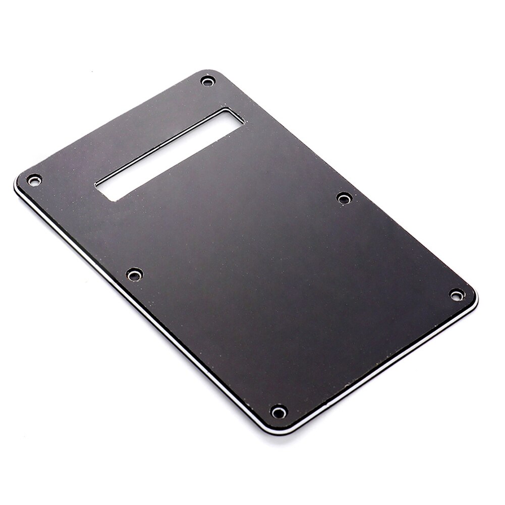 Pickguard Tremolo Cavity Cover Backplate Back Plate 3Ply For Fender Stratocaster Strat Modern Style Electric Guitar