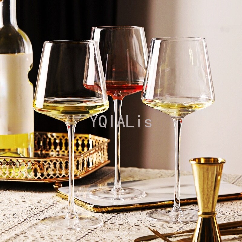 Verre à vin rouge de , 400-500ml, carré, rond, Bar, cave à vin, mariage, , service à boissons scintillantes