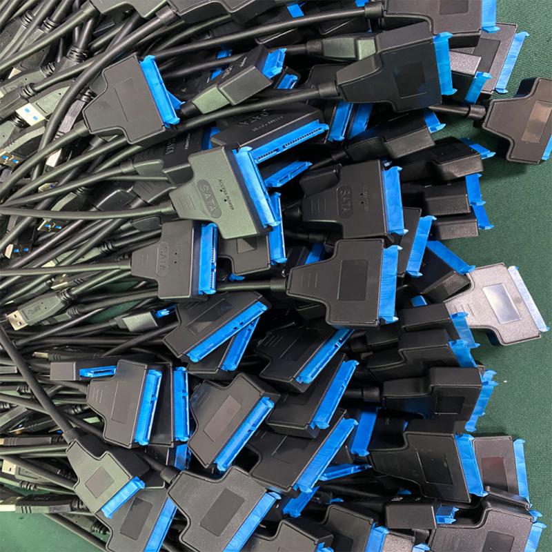 Kabel USB Sata 3 robić Usb 3.0 Kable komputerowe Złącza adapter Usb 2.0 Sata Obsługa 2,5-calowego dysku twardego Ssd Hdd