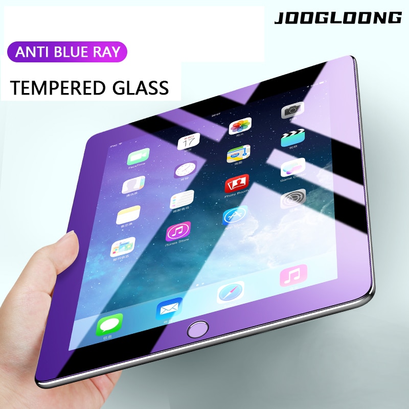 Anti Blue Ray Tempered Glass For iPad Pro 11 10.5 Air 1 2 mini 5 4 3 2 Screen Protector For iPad 9.7 Protective Glass