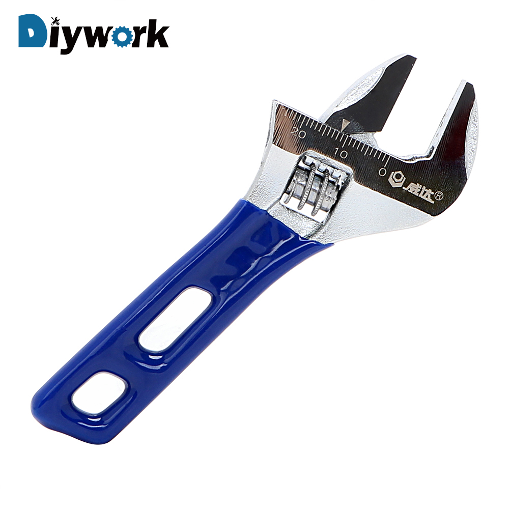 Diy justerbar skruenøgle rustfrit stål universalnøgle mini møtrik nøgle håndværktøj maks. 24mm diameter