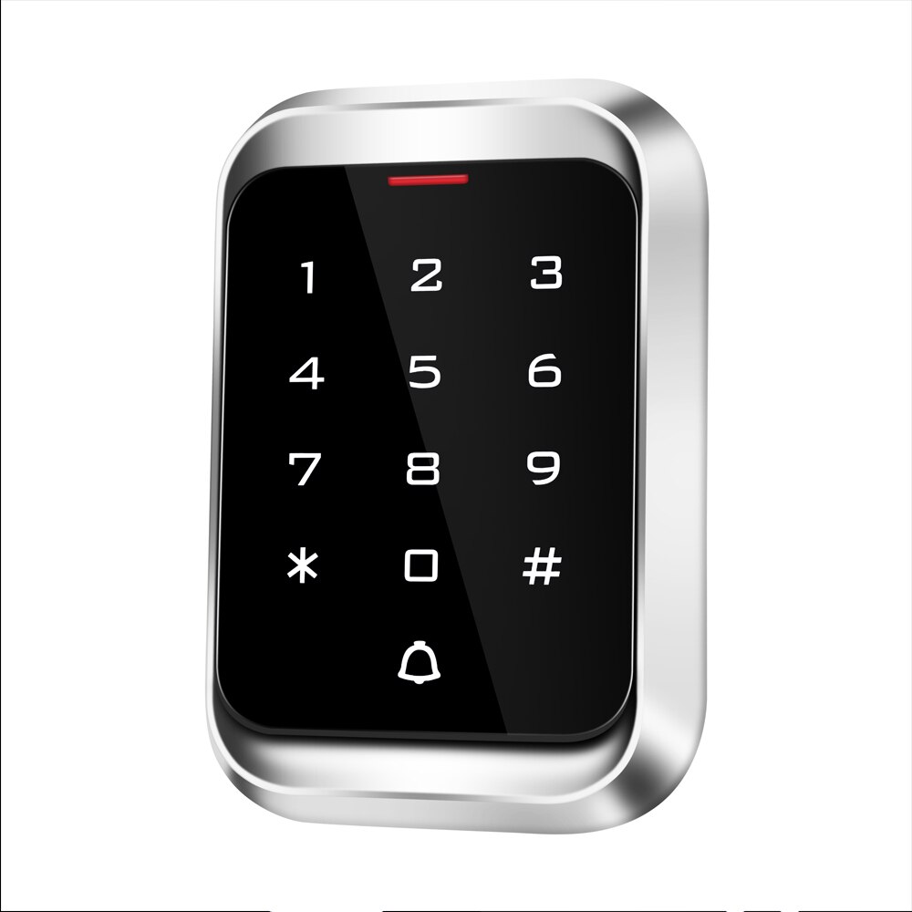 RFID Keypad Access Control 13.56MHZ Standalone Access Controller 125KHz Touch controller Metal Waterproof Touch screen Touch: T1302 13.56Mhz