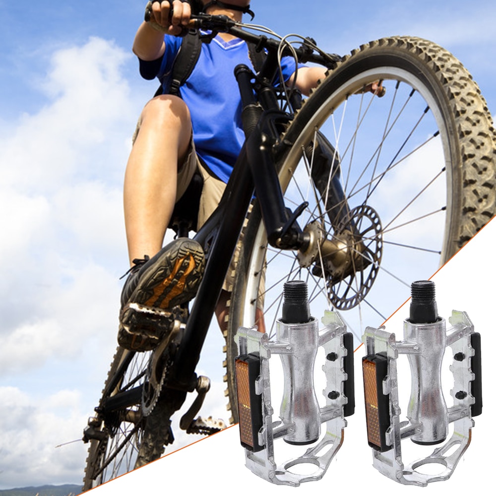 Ultralight Bike Bicycle Pedals MTB Bike Part Pedal Cycling Aluminum Alloy Ultra-Light Hollow Flat Cage Pedals Bicycle Parts