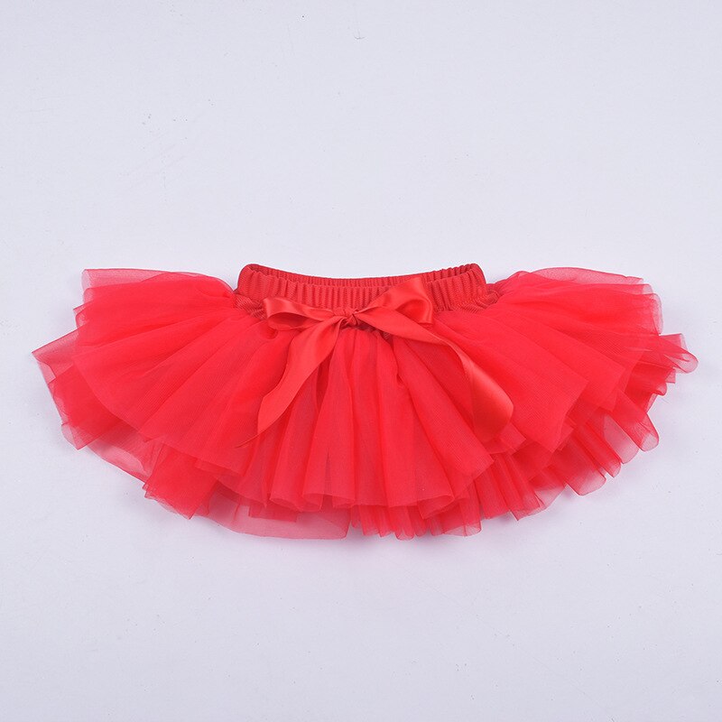 Jupes tutu pour filles, vêtements tutu pour enfants, jupes pp, pantalons de princesse: W076hong se / 6-12M