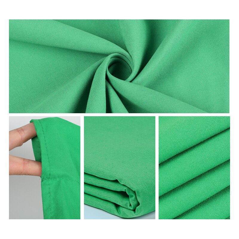 Fondo de fotografía de muselina suave para estudio fotográfico, telón de fondo de tela de muselina de algodón, pantalla verde, llave de croma, proyección de vídeo