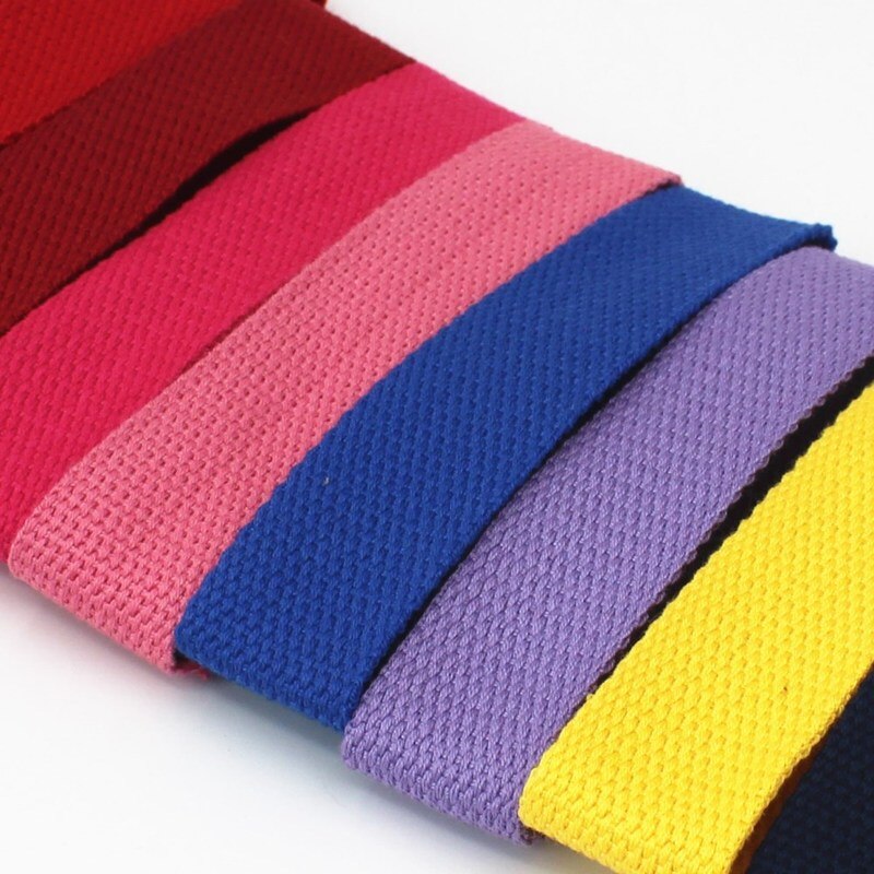 8Meter Meetee 20mm Leinwand Baumwolle Gurtband für Rucksack Band Band DIY Band Voreingenommenheit Bindung Kleidung NäHenne Zubehör