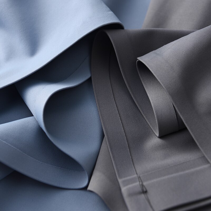 Einfarbig Herren Hemden Luxus Langarm Grau Blau Mens Kleid Hemden Herbst Und Winter Schlanke Herren Hemd Plus Größe 4XL