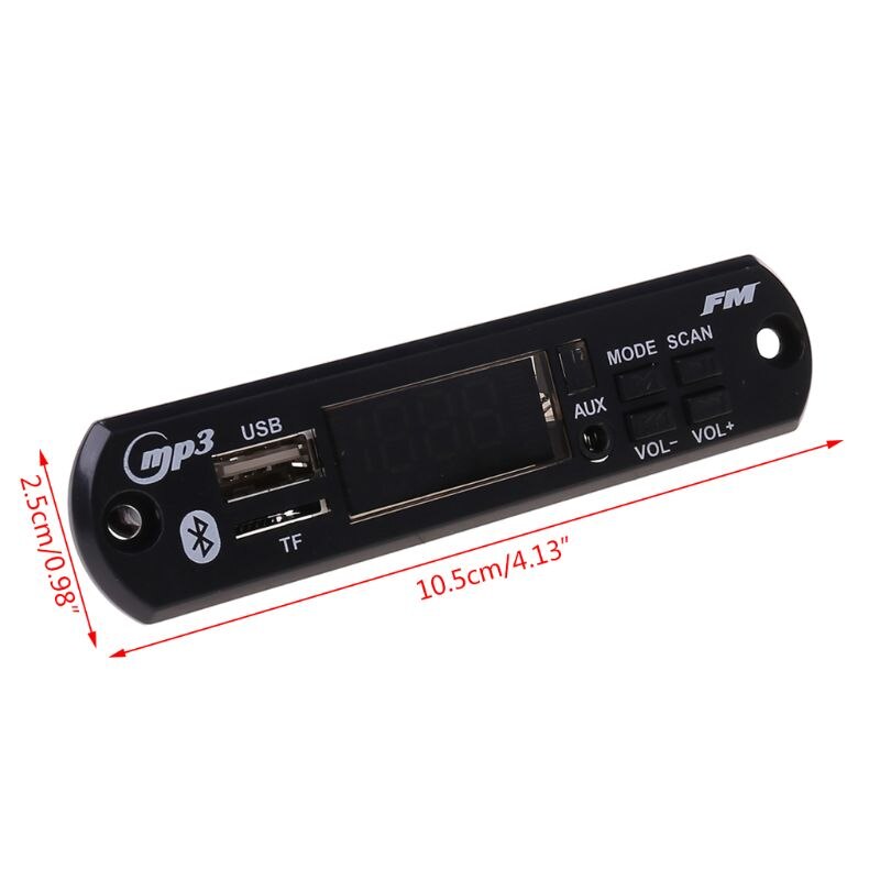Module Radio FM sans fil Bluetooth 5V 12V, carte décodeur MP3 WMA, lecteur MP3 avec télécommande pour voiture