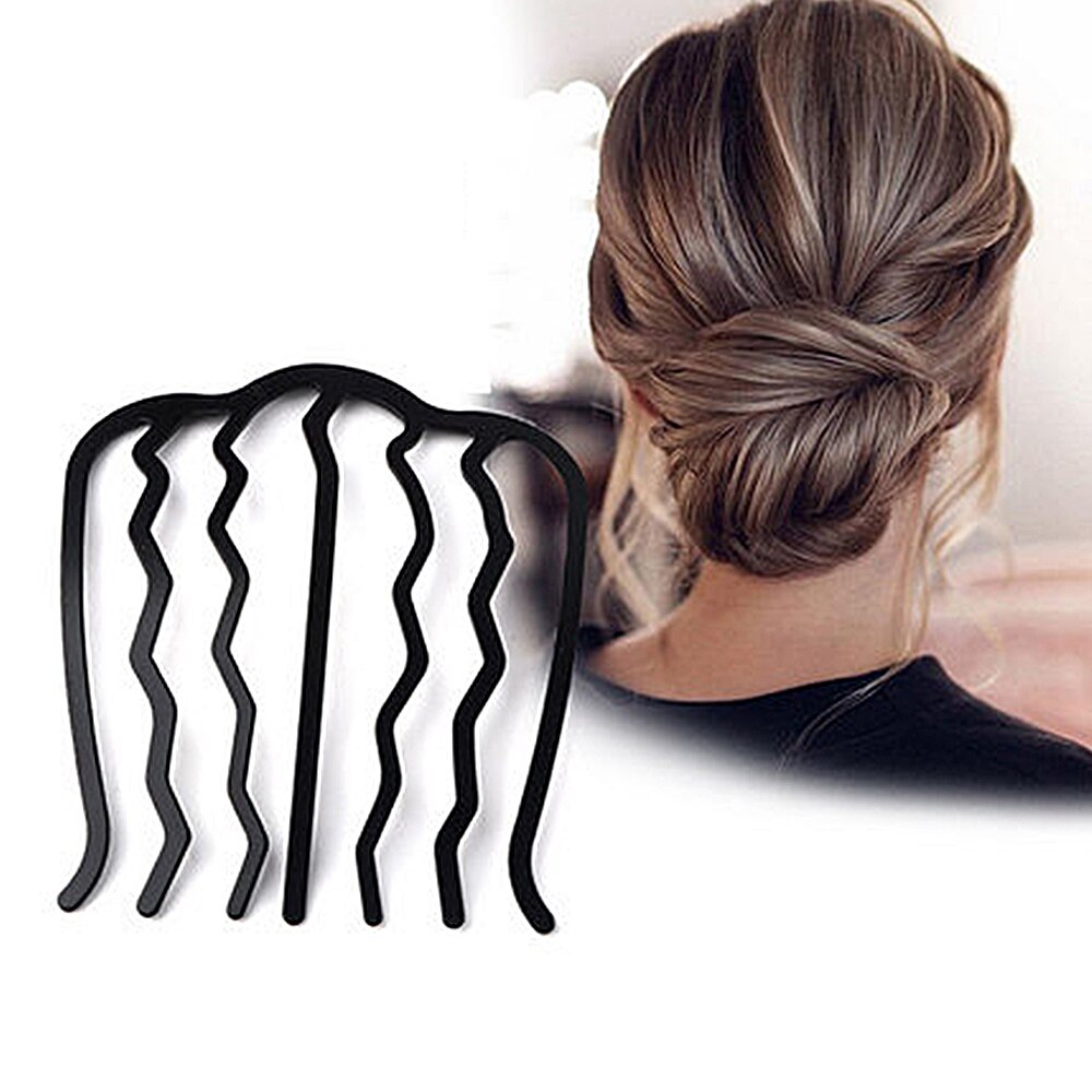 Clip de peinado para mujer, herramientas de trenzado de cabello, accesorios para el cabello, horquilla de inserción, peine