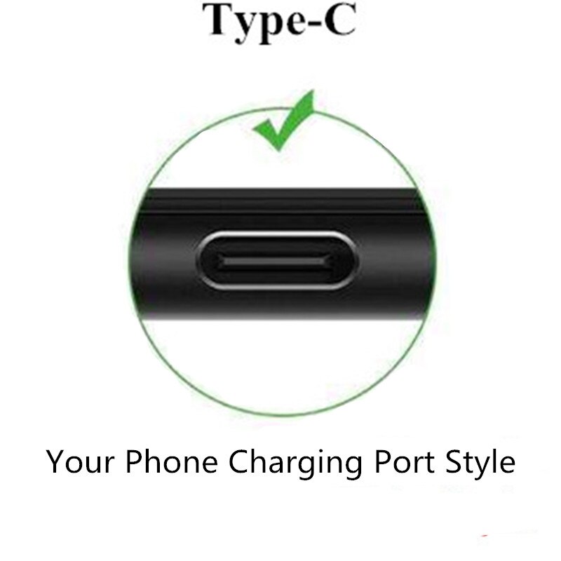 Fast Charging Desktop Charger for Samsung Galaxy A52 A72 A51 A10 A20 A20E A40 A40s A50 A60 A70 A80 A90 M20 M40 phone Dock Holder: black / Type C Connector