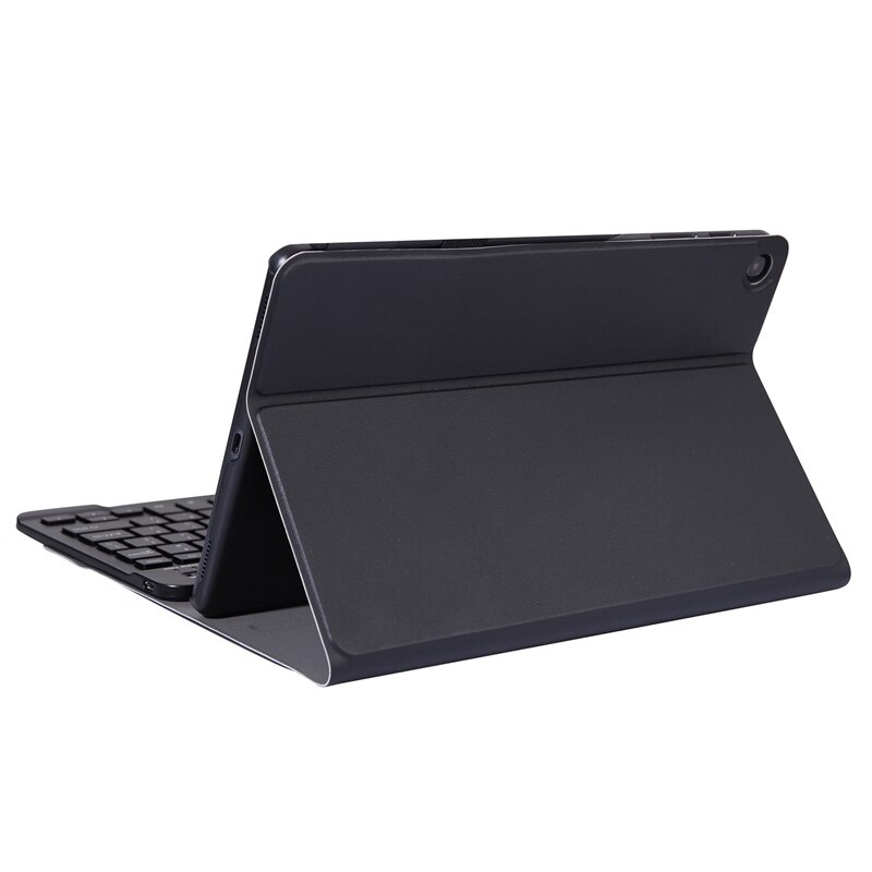Keyboard Case Voor Samsung Galaxy Tab Een 10.1 Sm-T510 Sm-T515 T510 T515 Case Toetsenbord Voor Samsung Tab Een 10.1 cover + Toetsenbord: Black