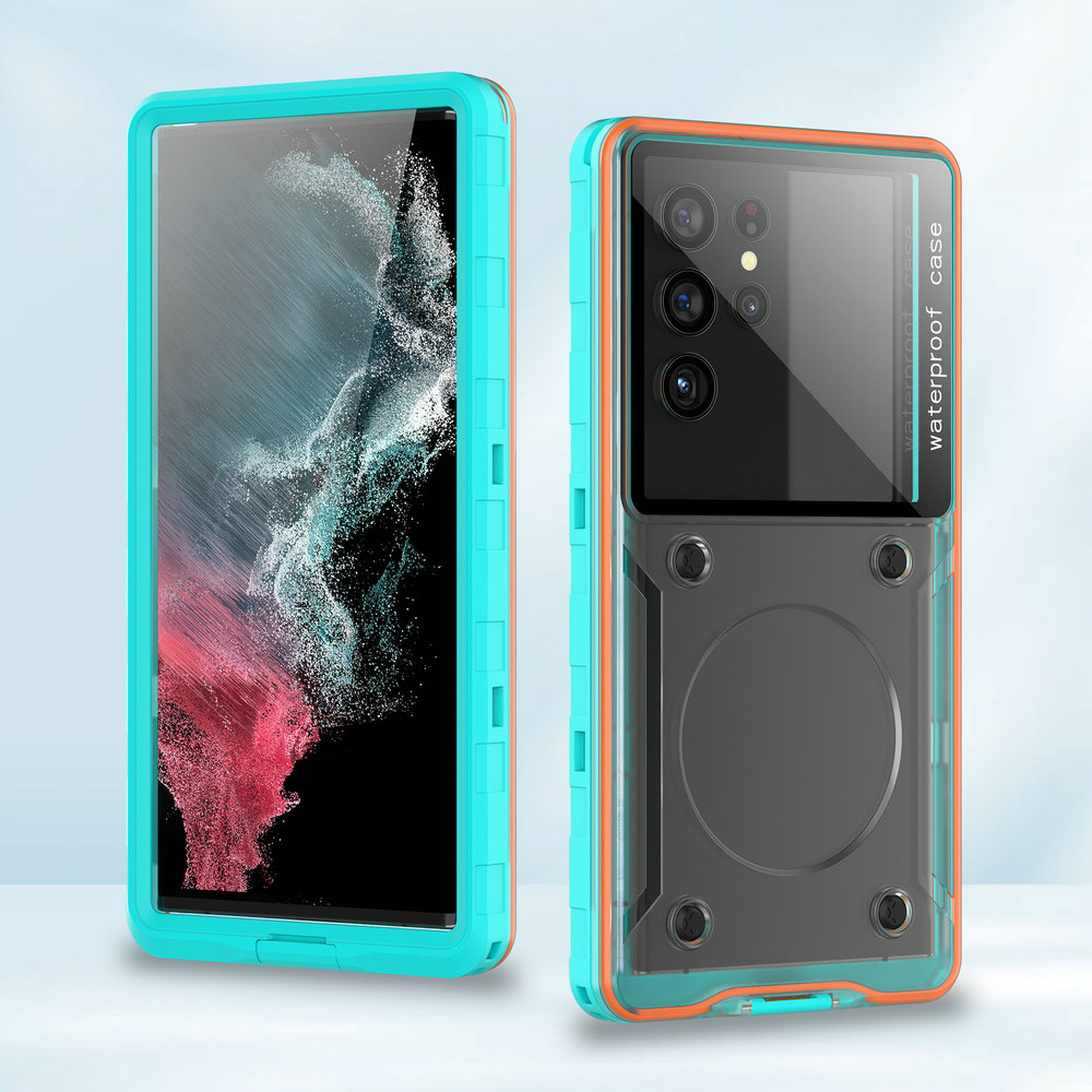 Universele waterdichte hoes voor Oneplus 15 13 12 11 10 9 8 7 Pro 8T 9R 10T 10R 11R 12R 13R 15R 13T Oneplus13 R Afdichtende hoes Funda: Blauw