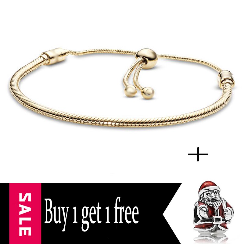 Nuovi Regali Di Natale del Braccialetto di Fascino per Gli Uomini E Le Donne Con Regolabile In Argento-placcato I Braccialetti, di marca Del Braccialetto di Gioielli Per Bambini: 925-2