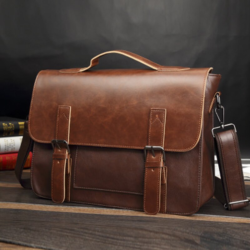 Bolsa para o homem de couro do plutônio negócios bolsa ipad pastas casual à prova dwaterproof água mensageiro bolsa ombro senhoras alta capacidade crossbody