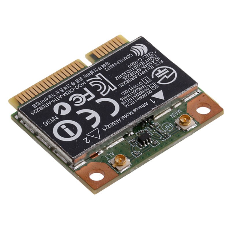 Atheros AR9485 AR5B225 Half Mini Pcie Draadloze 300M + BT4.0 Card 654825-001 655795-001 Voor Hp CQ43 CQ58 DV4 DV6 DV7 G4 G6 G7