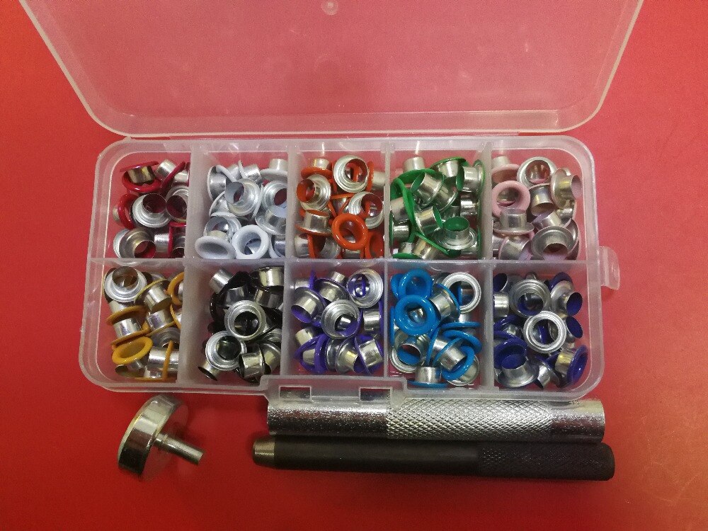 Reinscer Lot De 50 œillets Pour Fourreau Kydex DIY 7 Mm Rivet Outils à Main