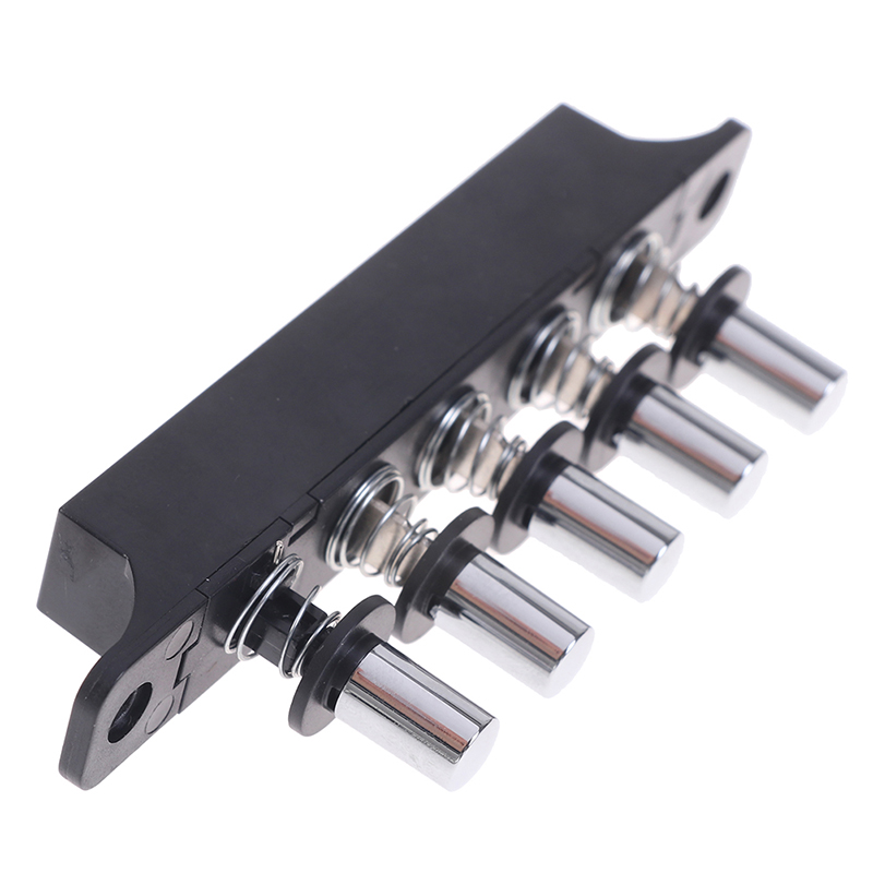 Interruttore a pulsante Plug-in a cinque posizioni da 1 pz per cappa da cucina interruttore argento a cinque posizioni per cappa da cucina