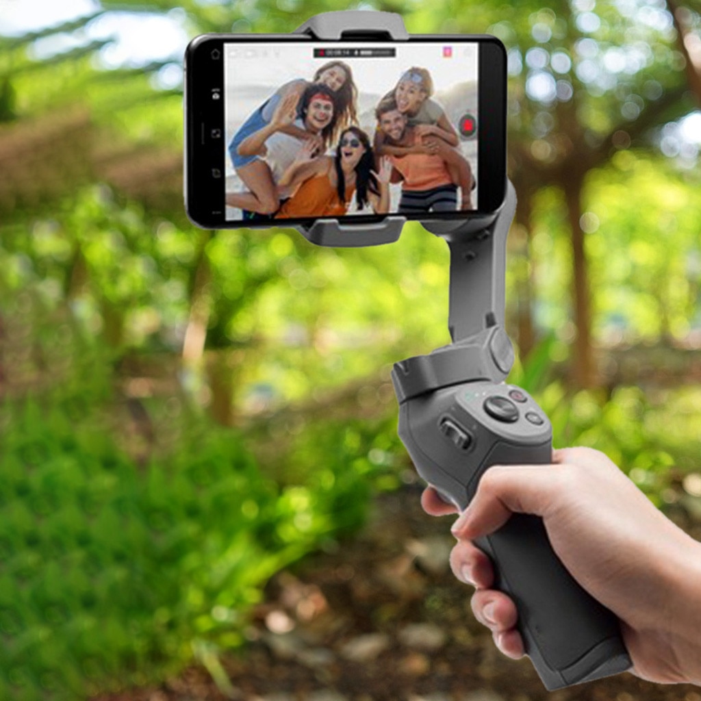 per DJI Osmo mobile 2/3 Tenuto in Mano 3 Assi Gimbal Stabilizzatore Supporto Smartphone