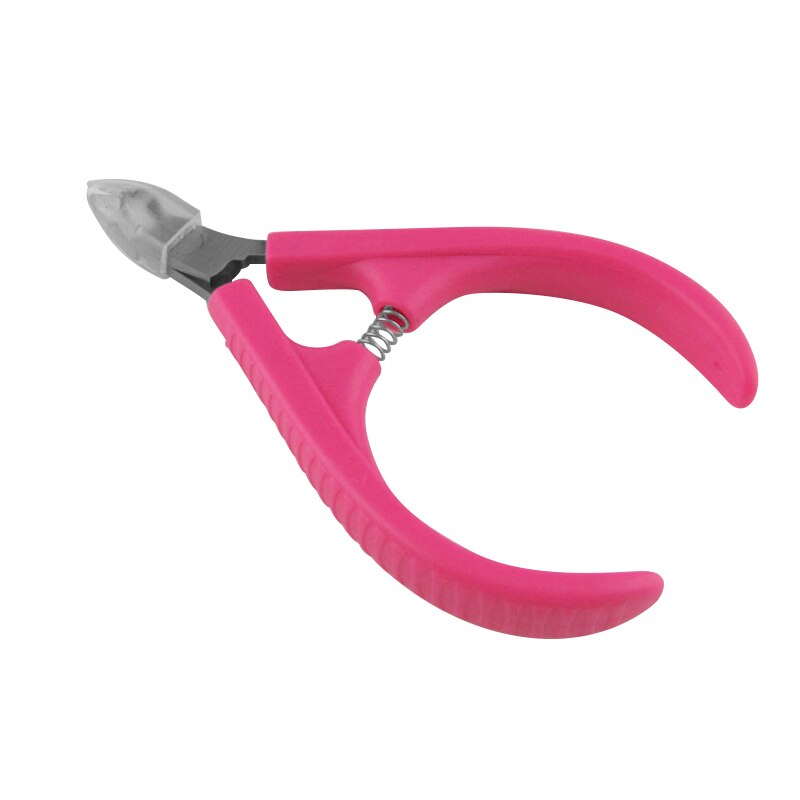 Hight Cuticle Scissors Plastic Nail Clipper Manicure Tool NT14
