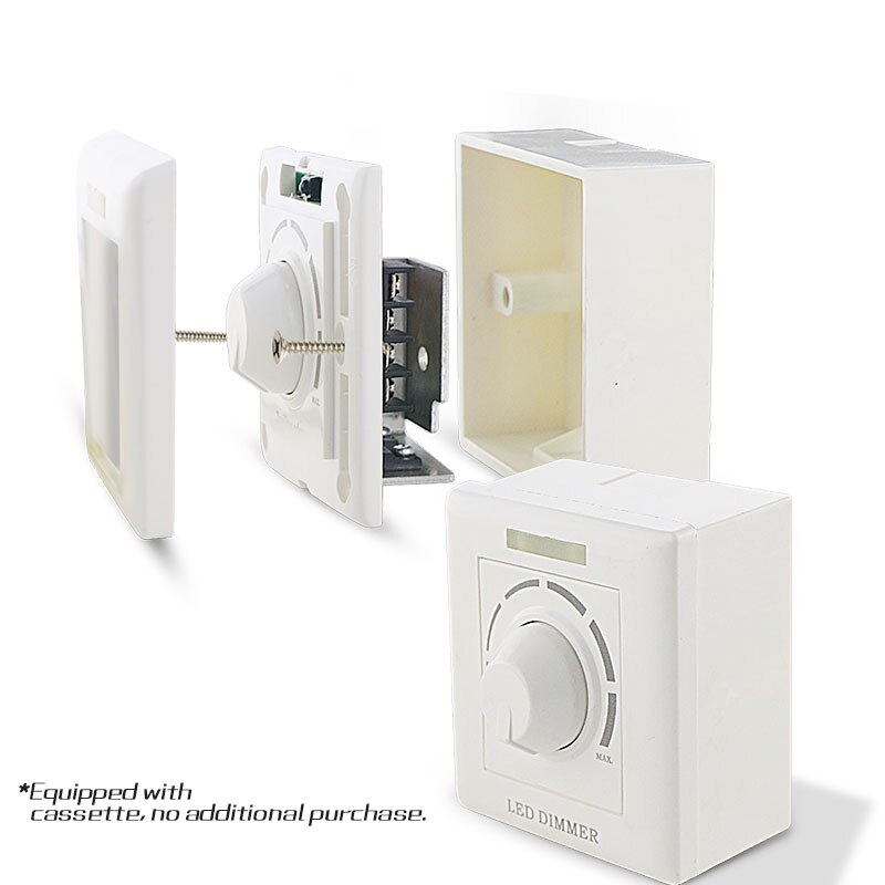 AC110/220V White Wireless LED Dimmer Switch Adjustable Controller LED Driver Dimmer For Dimmable AC LED Chip Led Downlight