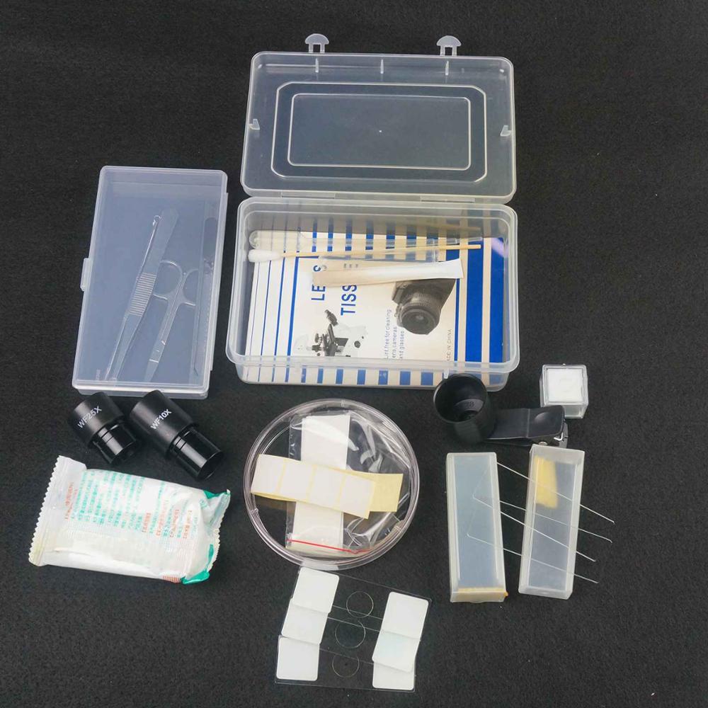 40X-1000X Biological Microscope Student Laboratory Lab Education LED Can be Observed By A Mobile Phone