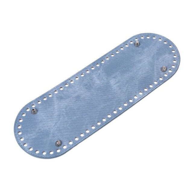 Almohadilla de cojín para hacer bolsos, bolsa moldeadora inferior para bolso de hombro, DIY, accesorios de bolso, fondo ovalado para bolso de punto, 30x10cm