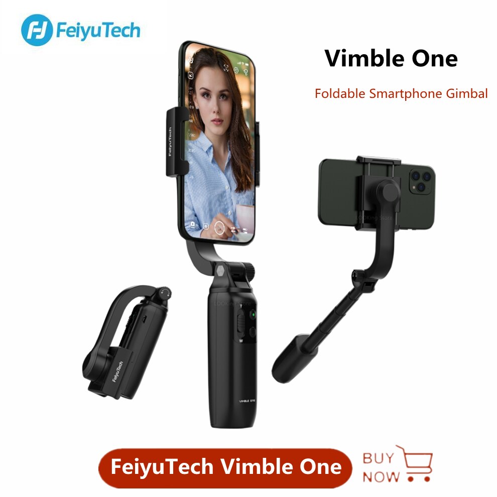 Feiyutech Vimble Een Smartphone Gimbal Stabilizer Uitschuifbare Selfie Stick Voor Smartphones Iphone Xiaomi Redmi Huawei Samsung