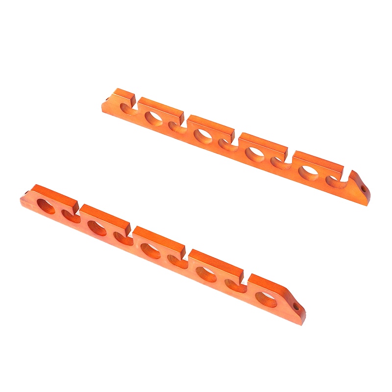 Solid Pine Horizontal Ceiling Rack for Fishing Rod Storage, Holds Up to 9 Fishing Rods