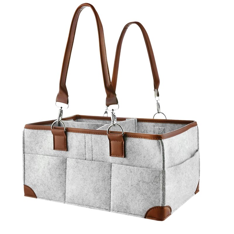 Baby Luier Caddy Organisator Draagbare Opslag Mand Essentieel Tas Voor Nursery Veranderende Tafel En Auto Goed Voor Opslaan Luier: Default Title