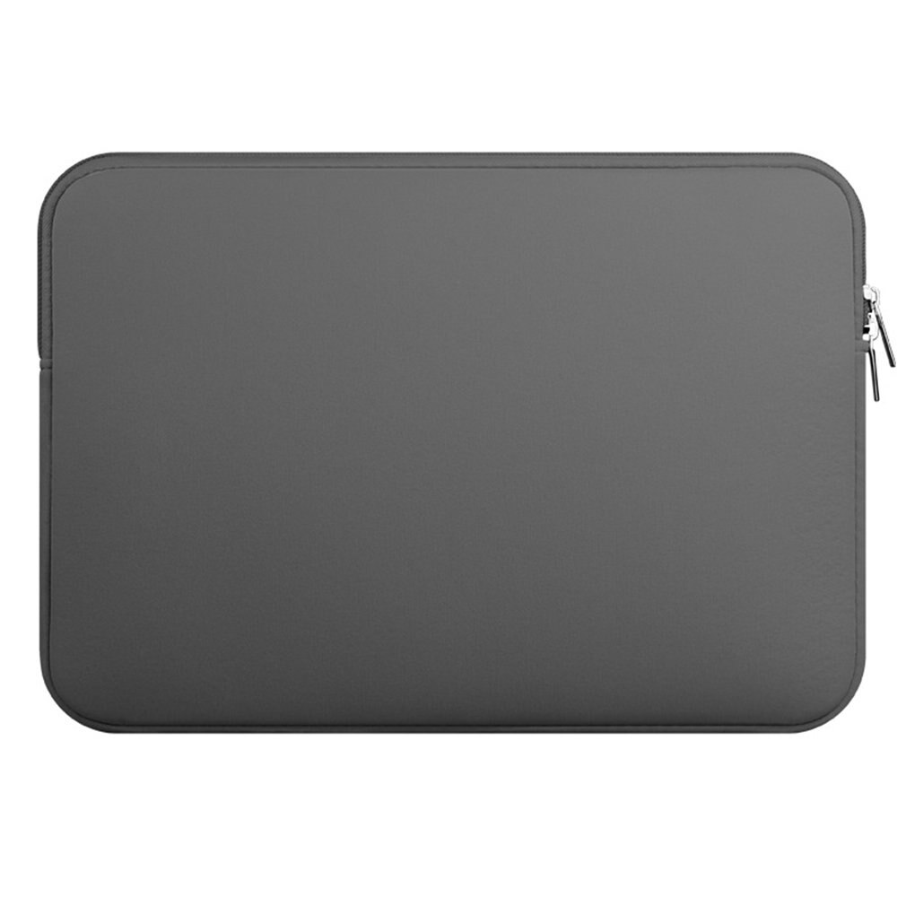 Nuovo Taccuino del computer portatile della Cassa Del Manicotto Del Sacchetto Del Sacchetto Della Copertura Per MacBook Air/Pro 11''13''14''15'Protective Borsa Per Notebook: 13 inch gray