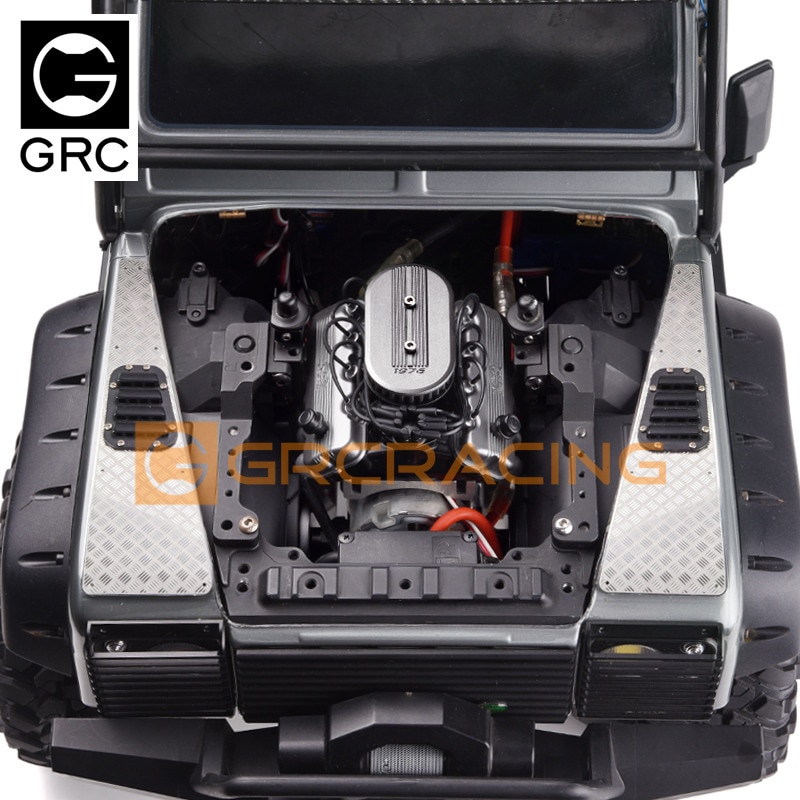 GRC 1976 1/10 di simulazione V8 cappuccio ventola del radiatore F76 radiatore motore G164come