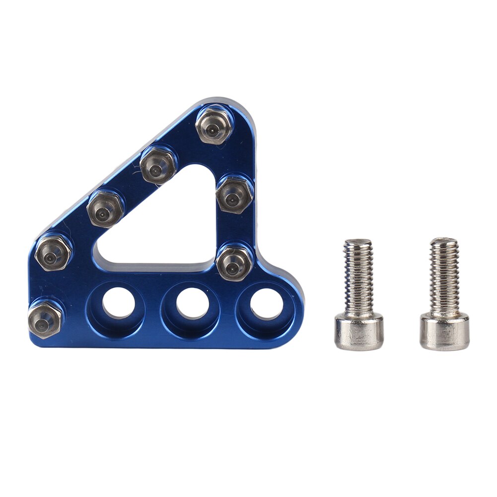 CNC Motorcycle Gear Shift Lever Tips Brake Pedal Step Plate For KTM EXC EXCF XCF SXF XCW SX XC 125-530 2004 Dirt Pit Bike: step plate blue