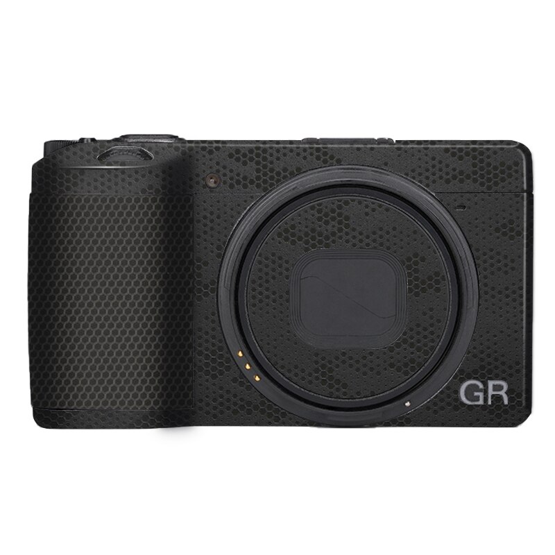 Autocollant en vinyle pour appareil photo GR3, couverture pour RICOH GRIII / Richo GR IIIX, Premium: Mamba Black
