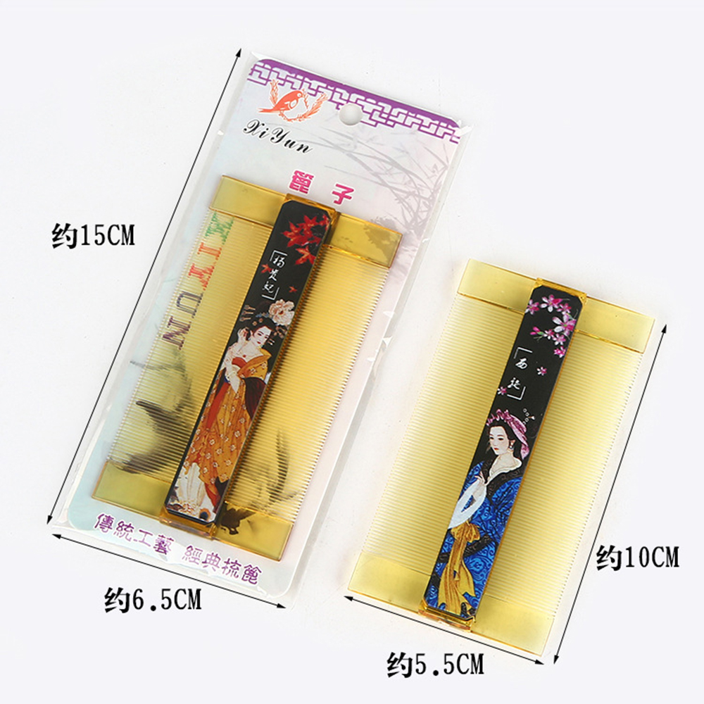 Duurzaam Hars Super dichte kam Luizen kam anti-roos Kam Kappers Kam Haarverzorging Accessoires Tool