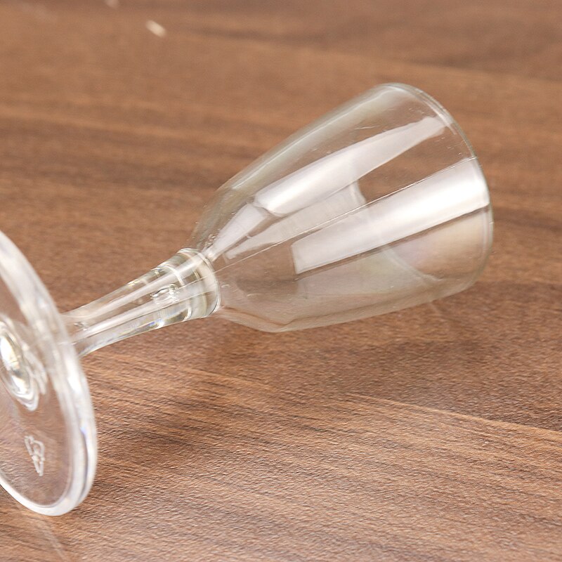 Transparent white wine glass plastic material PC goblet home hotel anti-fall 20 ml wine glass