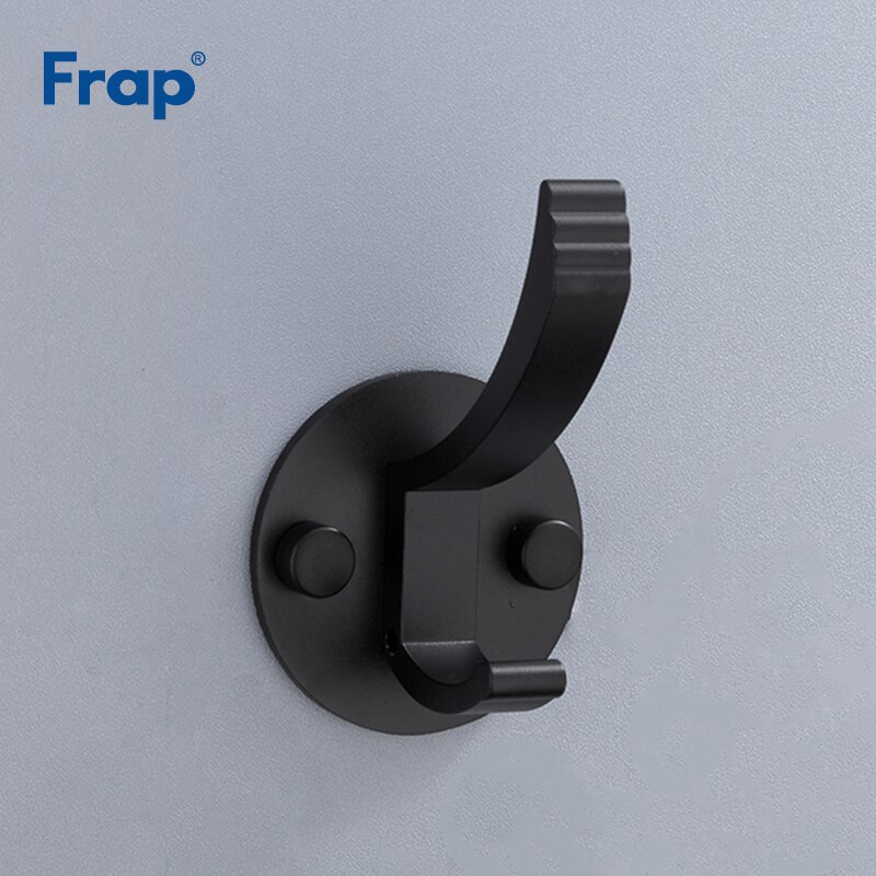 Frap morgenkåbe kroge tøj hat kroge køkken kroge stue væghængt dør bag krog plads aluminium  y18063/64/65/66