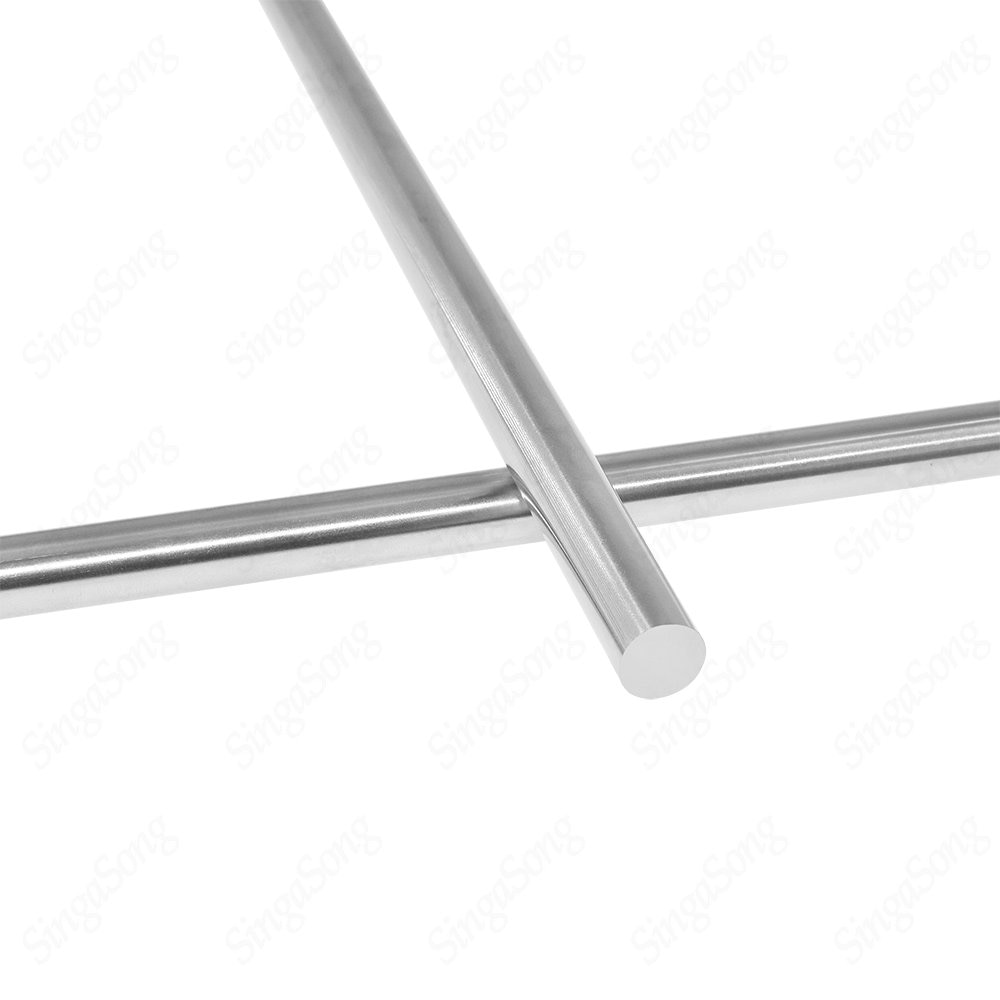Axe optique 300 320 350 380 400 450 500 mm lisses | Tige lisse de 8mm Rail à arbre linéaire, pièces d'imprimantes 3D, partie chromée Guide coulissant