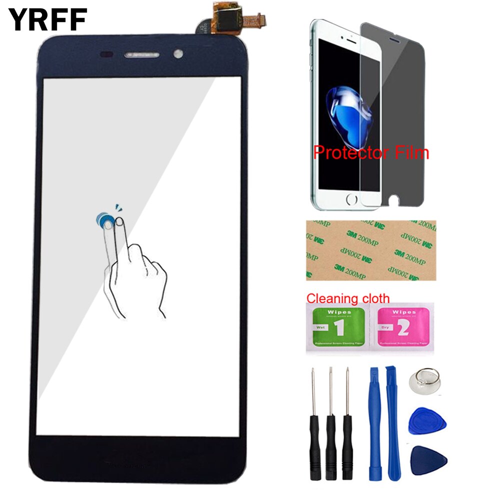 YRFF pantalla táctil móvil para Huawei Honor 6C Pro JMM-L22 Panel táctil pantalla táctil perfecto herramientas de reparación