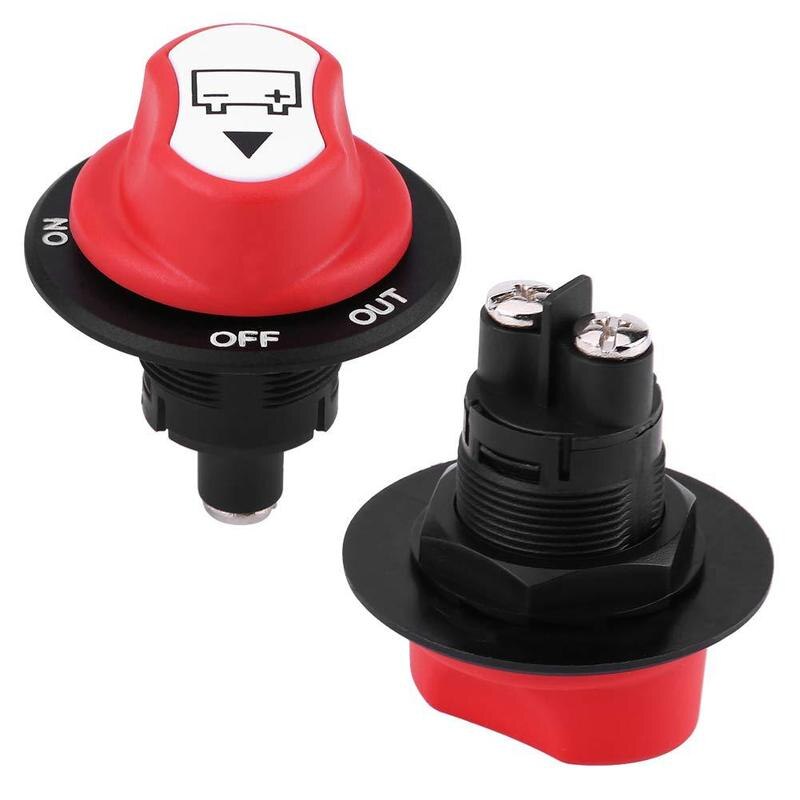 50A/200A/300A Battery Isolator Waterproof Master Disconnect Switch Power Cut For Car Truck Boat Car Battery Switch