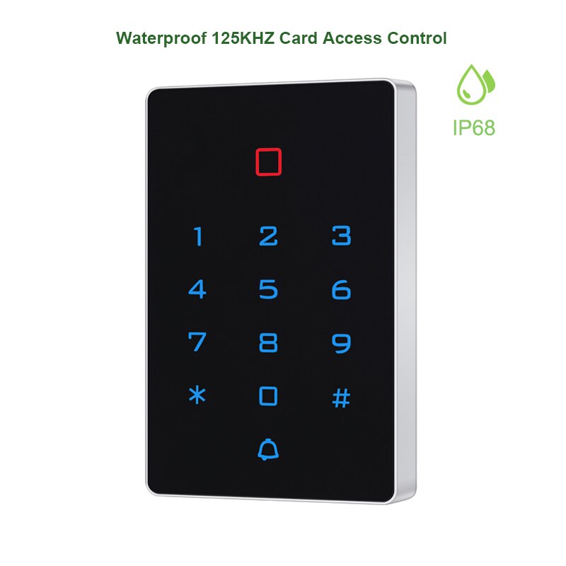 WIFI Tuya Add Delete User Waterproof Smart RFID Card Access Control System Standalone Keypad Door Entry Access Controller: T12-ID-IP68