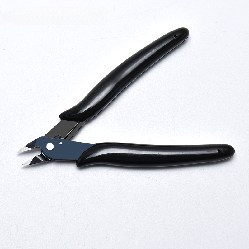 1PCS Bule Flush Side Scher Cutter Clipper Schneiden Perlen Zangen Für Schmuck Draht Werkzeuge Schmuck Zangen Werkzeuge & Ausrüstung kit: Black
