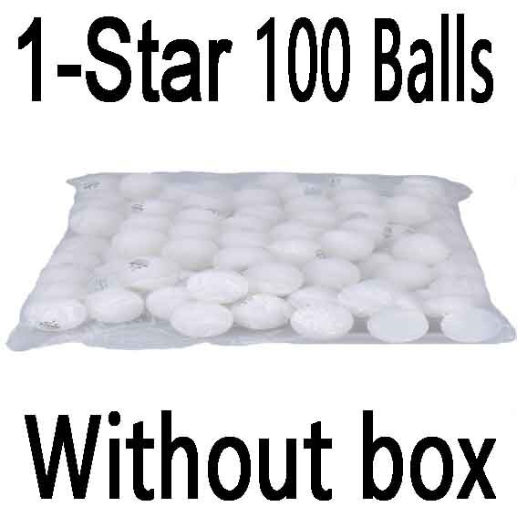 SANWEI 1 Estrella 40 + Material Seamed PP pelota de tenis de mesa/pelota de ping pong: 100Balls without box