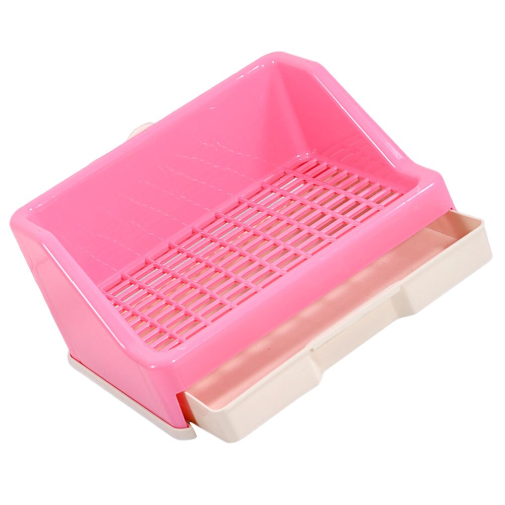 Anti-fall Bunny Potty Plastic Rabbit Litter Box Drawer Bunny Litter Box