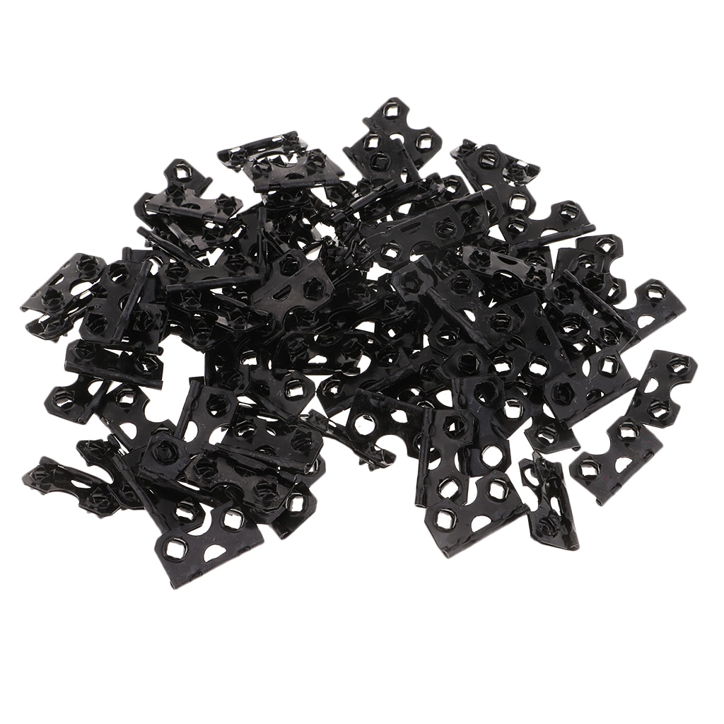 100pc støttehakkete hengsler 28 x 15mm for fotoramme stativ på lerret