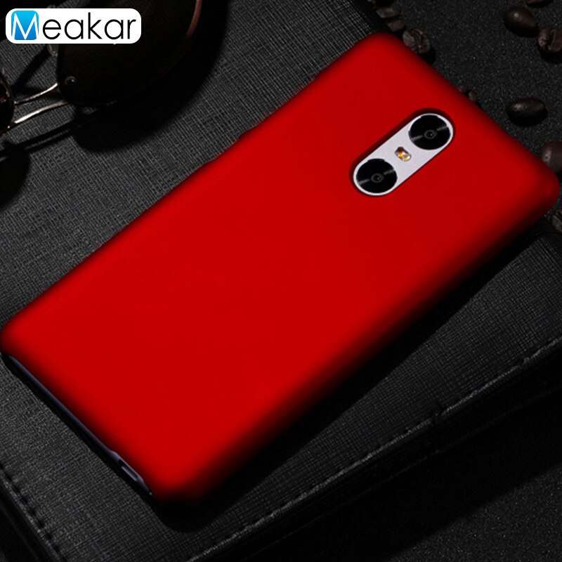 Matte Plastic Coque Cover 5.5For Xiaomi Redmi Pro Case For Xiaomi Redmi Pro Redmipro Phone Back Coque Cover Case: red