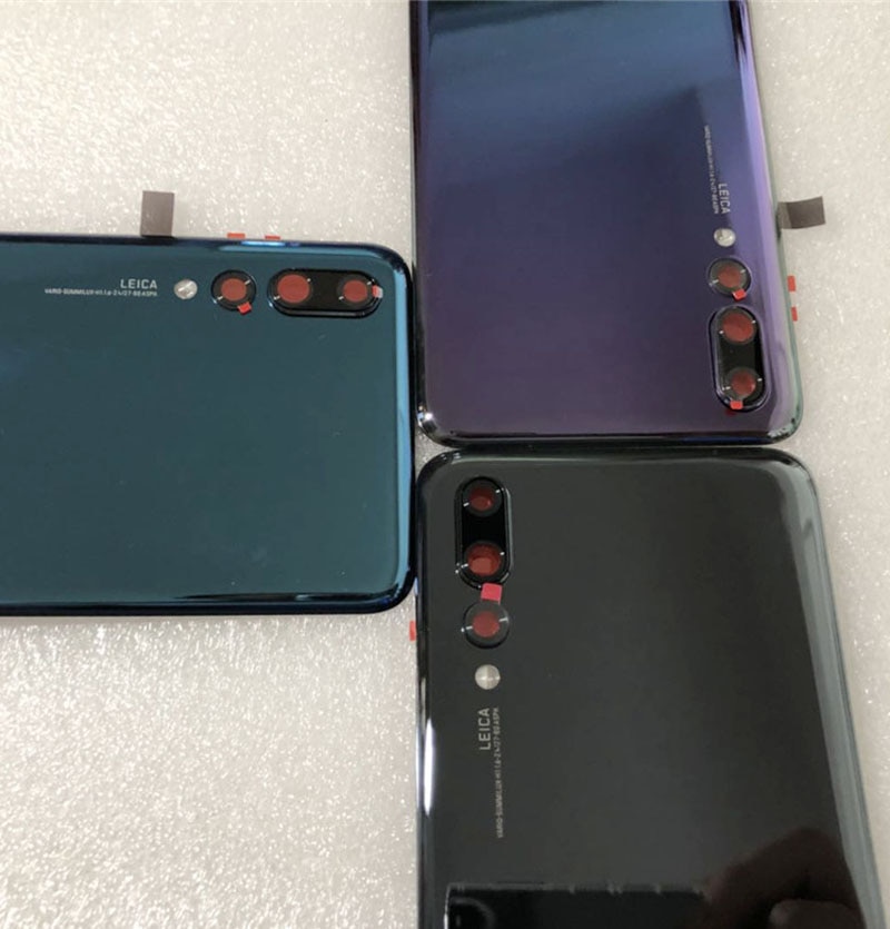 OEM Back Glass Cover For Huawei P20 PRO P20 Battery Cover P20 Lite Rear Panel Door Housing Case Replacement + Camera Lens