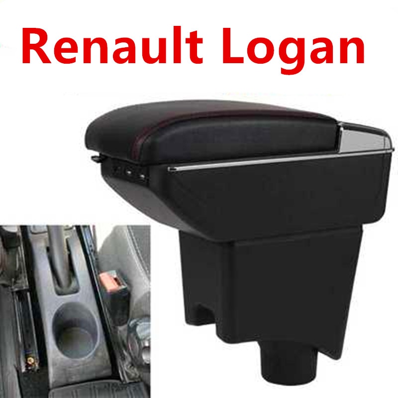 Voor Renault Logan Armsteun Doos Logan 1-2 Universele Auto Centrale Armsteun Opbergdoos modificatie accessoires