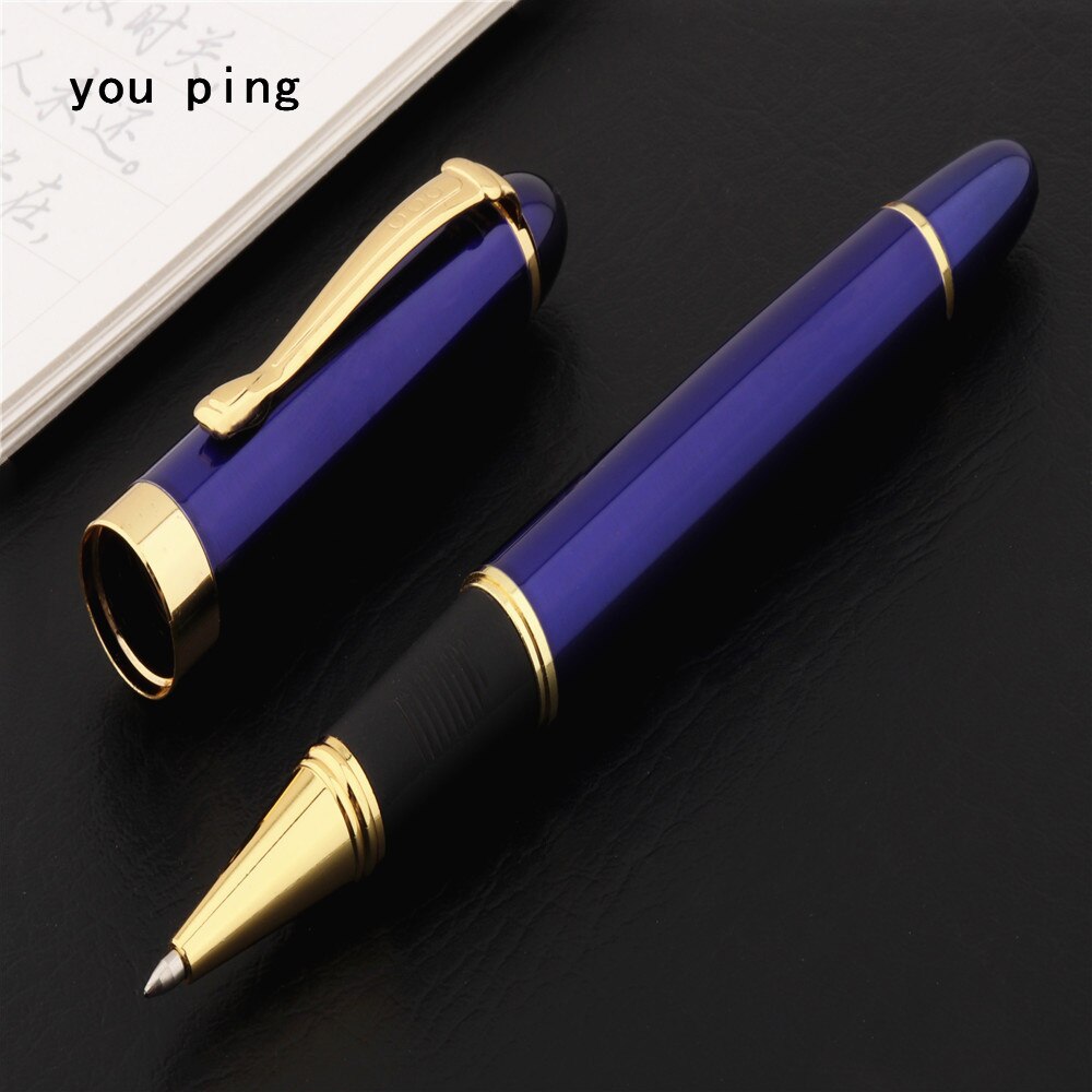 012 Blue Business office Medium Nib Rollerball Pen School student stationery