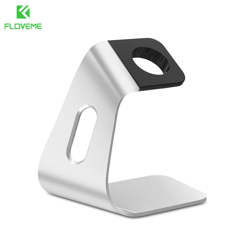 Support de support de chargeur en aluminium en métal FLOVEME pour support de montre Apple support de berceau de chargement pour Apple i Watch Station de quai de chargeur