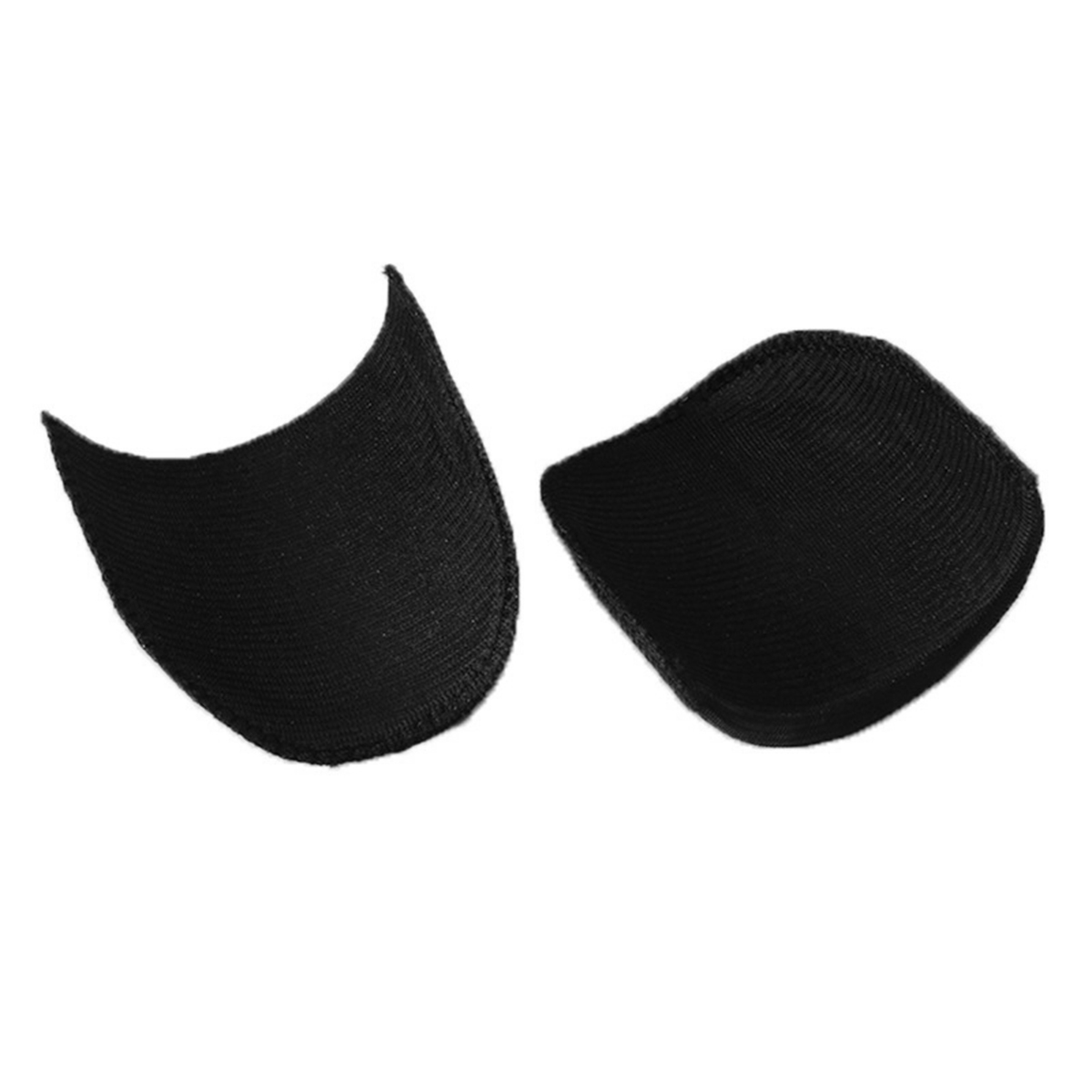 20 Pair Practical Shoulder Pads Convenient Sewing Sponge Pads Useful Shoulder Pad for Blazer Clothes (Black and White,